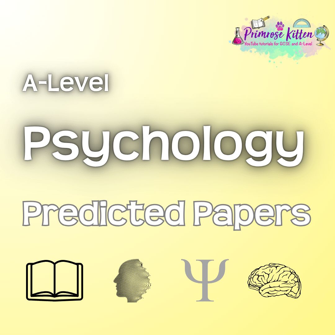A - Level Psychology Predicted Papers - Primrose Kitten