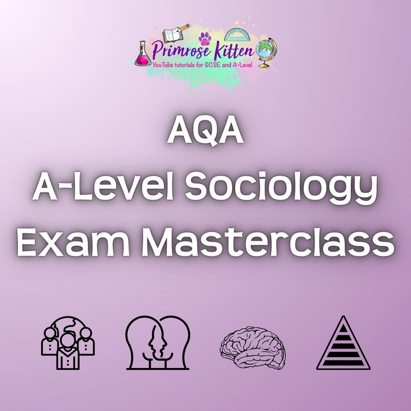 AQA A-Level Sociology Exam Masterclass - Primrose Kitten