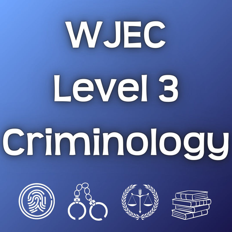 WJEC Level 3 Criminology - Primrose Kitten