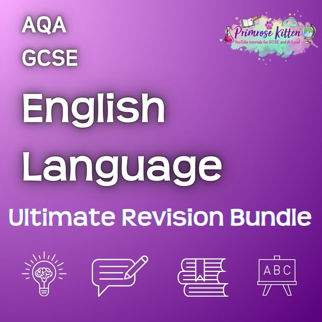 AQA GCSE English Language | Ultimate Revision Bundle - Primrose Kitten