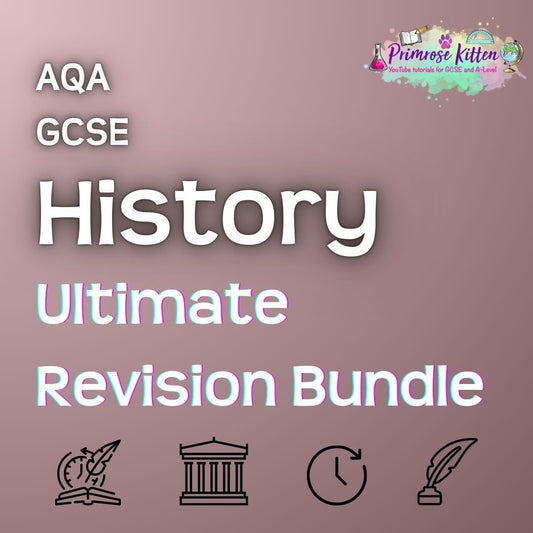 AQA GCSE History | Ultimate Revision Bundle - Primrose Kitten