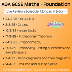 AQA GCSE Maths (FOUNDATION) Exam Masterclass - Primrose Kitten