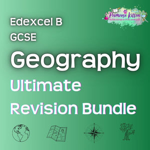 Edexcel B GCSE Geography | Ultimate Revision Bundle - Primrose Kitten
