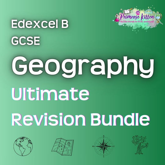 Edexcel B GCSE Geography | Ultimate Revision Bundle - Primrose Kitten