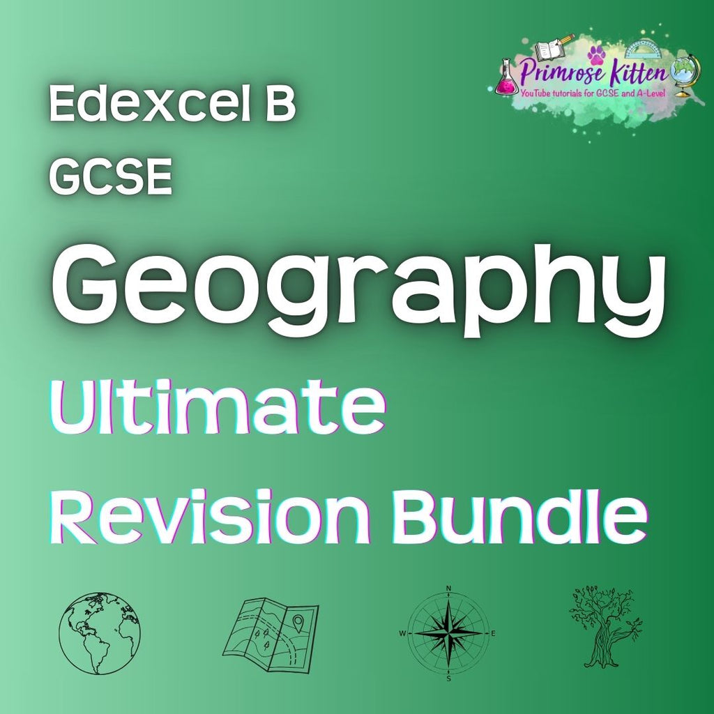Edexcel B GCSE Geography | Ultimate Revision Bundle