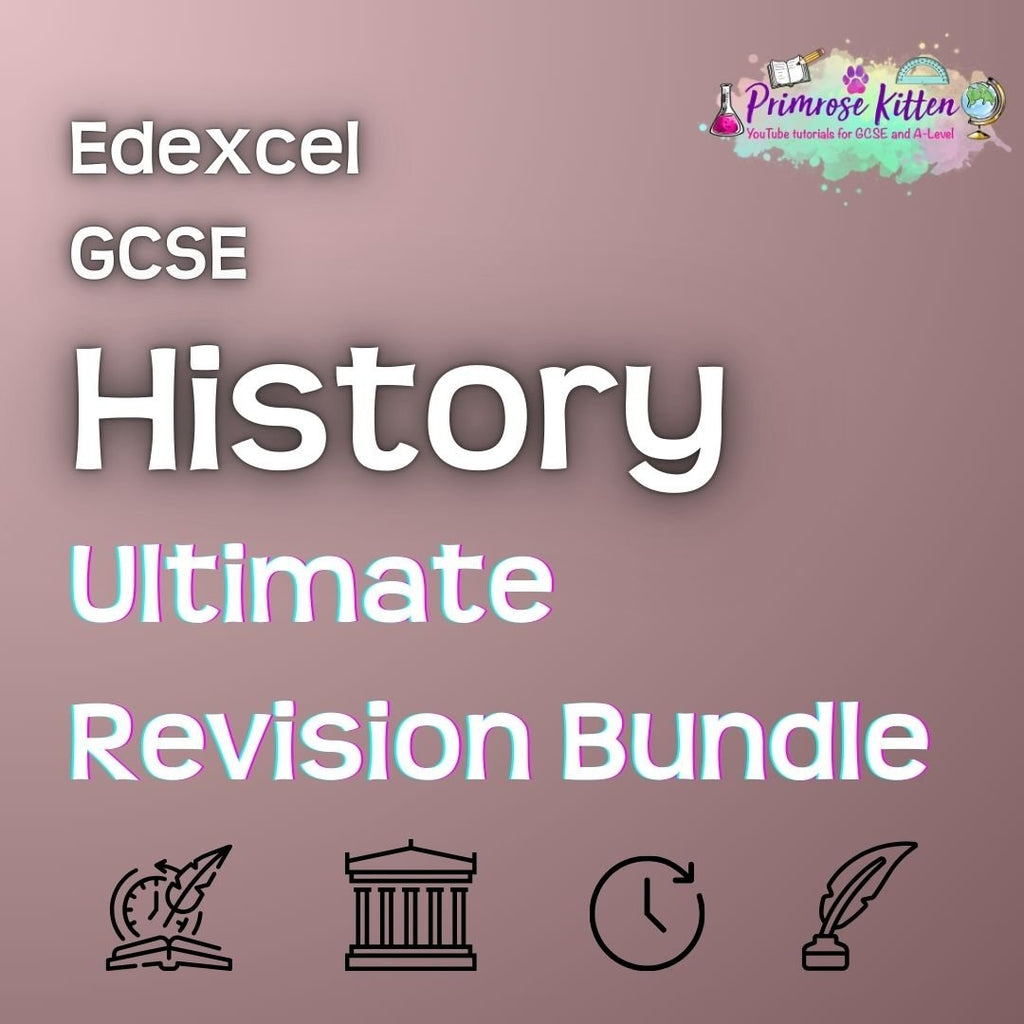 Edexcel GCSE History | Ultimate Revision Bundle
