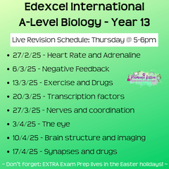 Edexcel International A - Level Biology Exam Masterclass - Primrose Kitten