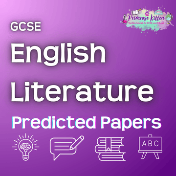 GCSE English Literature | Predicted Papers - Primrose Kitten