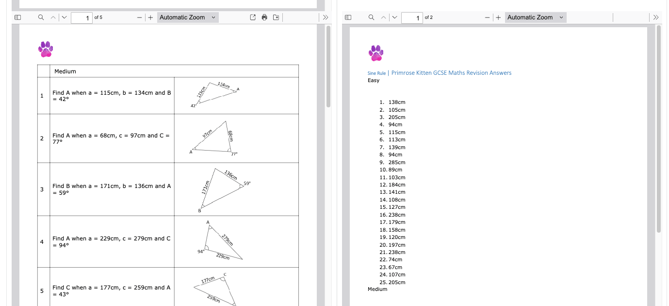 GCSE Maths | Full Revision Course - Primrose Kitten