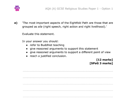 GCSE Religious Studies | Predicted Papers - Primrose Kitten