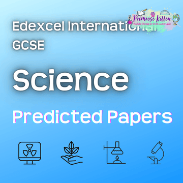 GCSE Science Predicted Papers | Edexcel International - Primrose Kitten