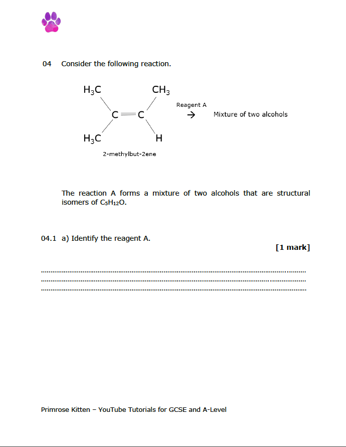 International A-Level Chemistry Predicted Papers - Primrose Kitten