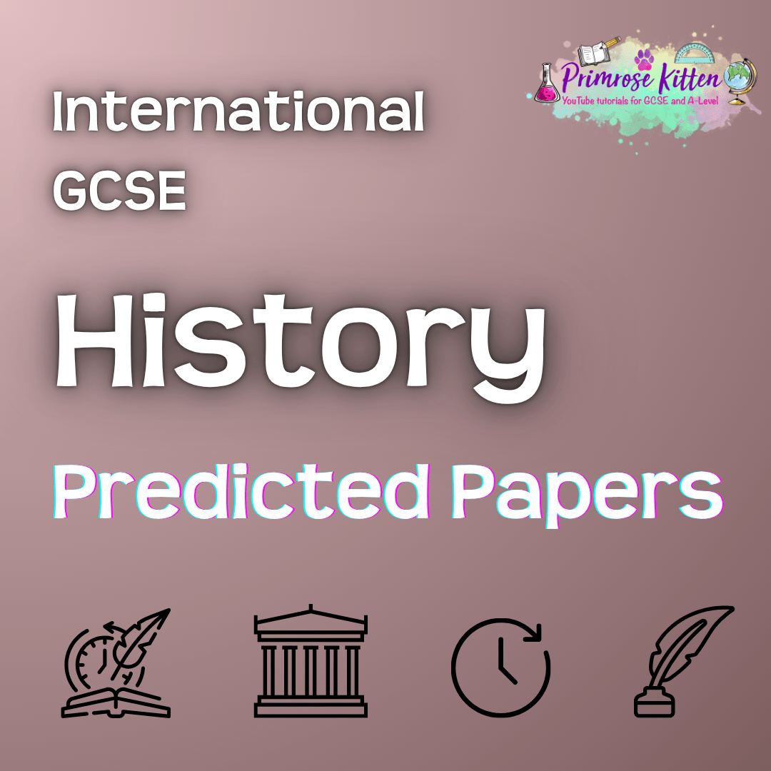 International GCSE History | Predicted Papers - Primrose Kitten