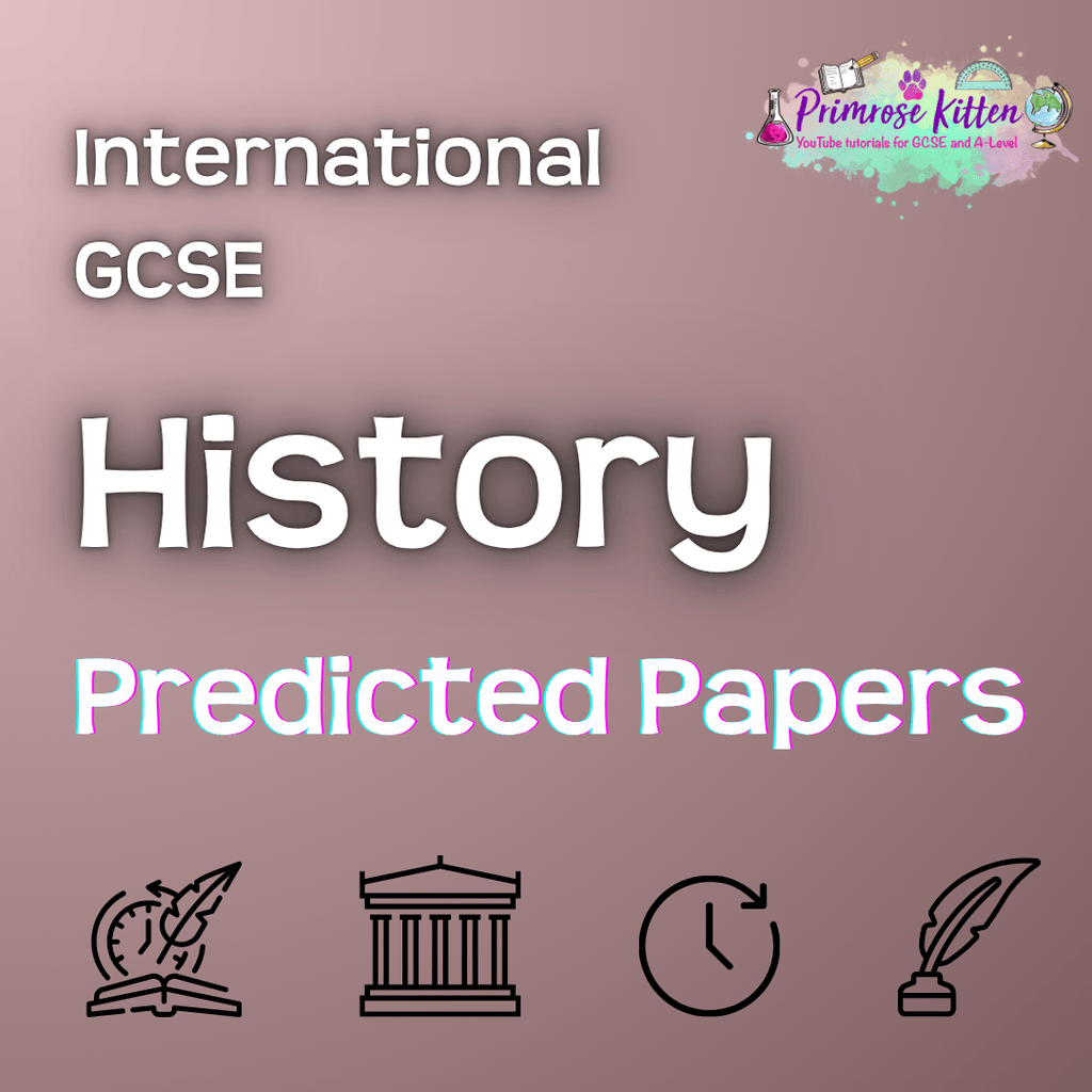 International GCSE History | Predicted Papers