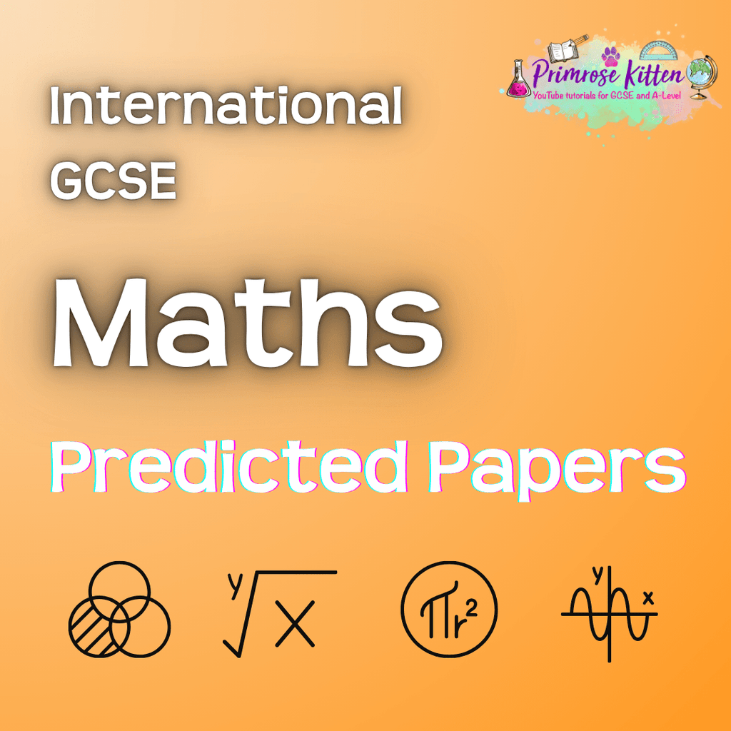 International GCSE Maths | Predicted Papers
