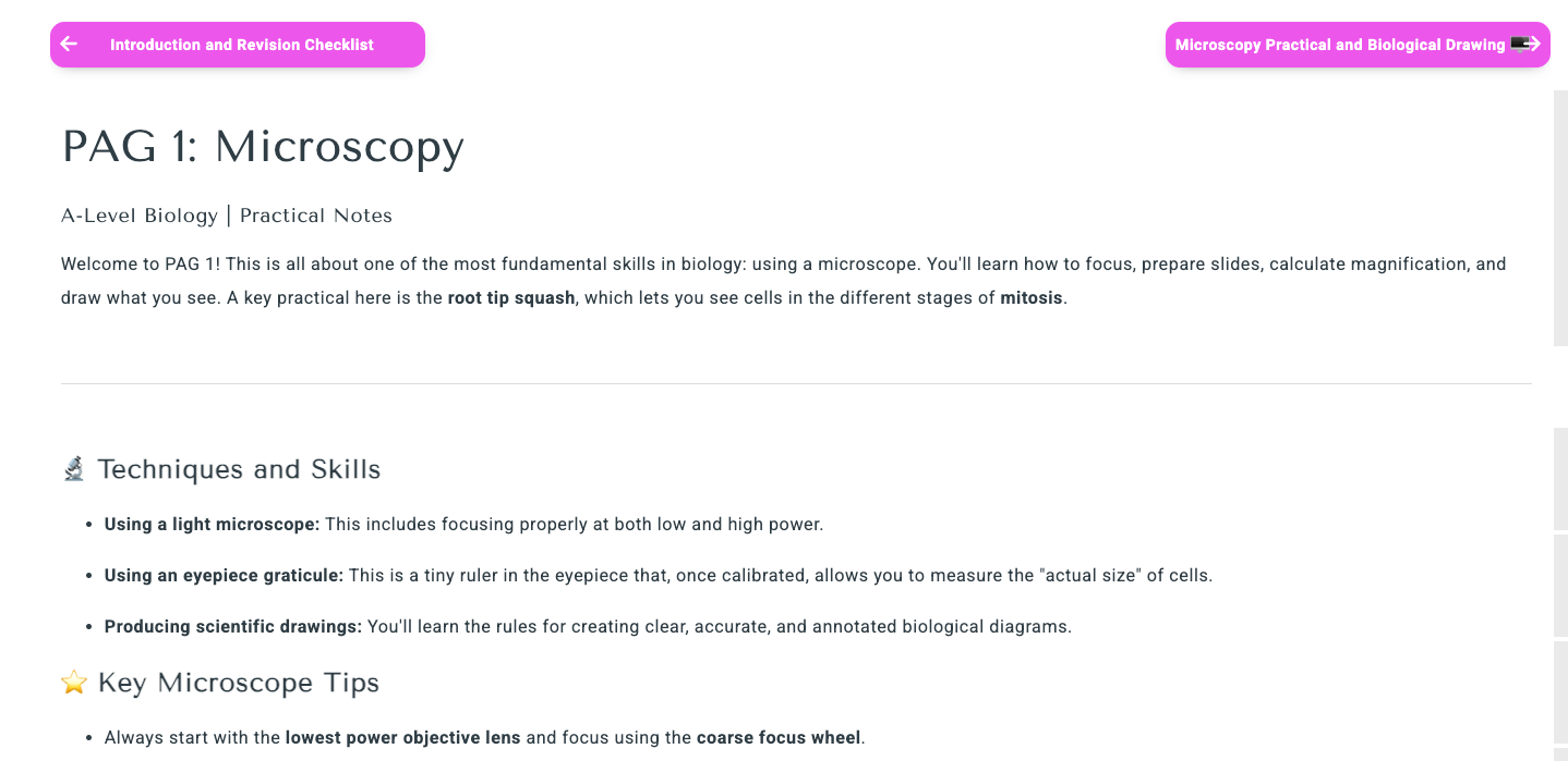 OCR - A A - Level Biology | Full Revision Course - Primrose Kitten