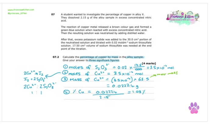 OCR - A A - Level Chemistry | Full Revision Course - Primrose Kitten