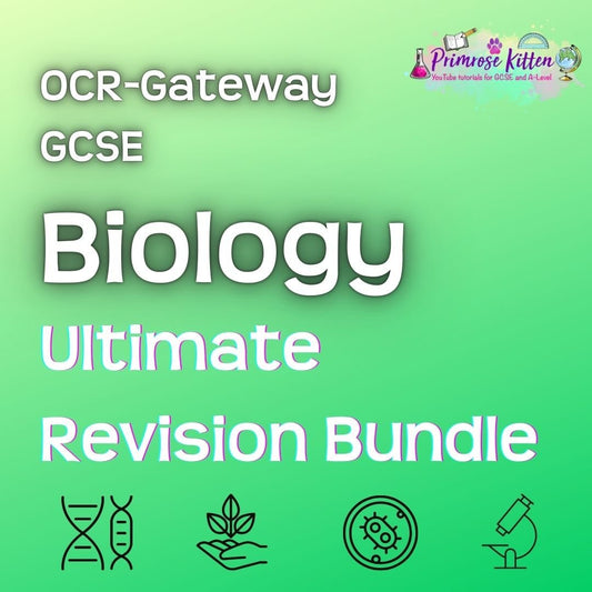 OCR - Gateway GCSE Biology | Ultimate Revision Bundle - Primrose Kitten