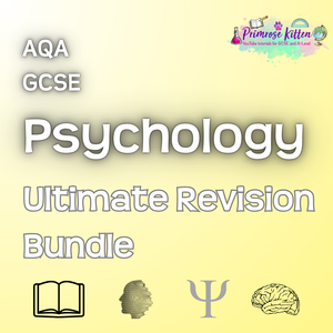 AQA GCSE Psychology | Ultimate Revision Bundle