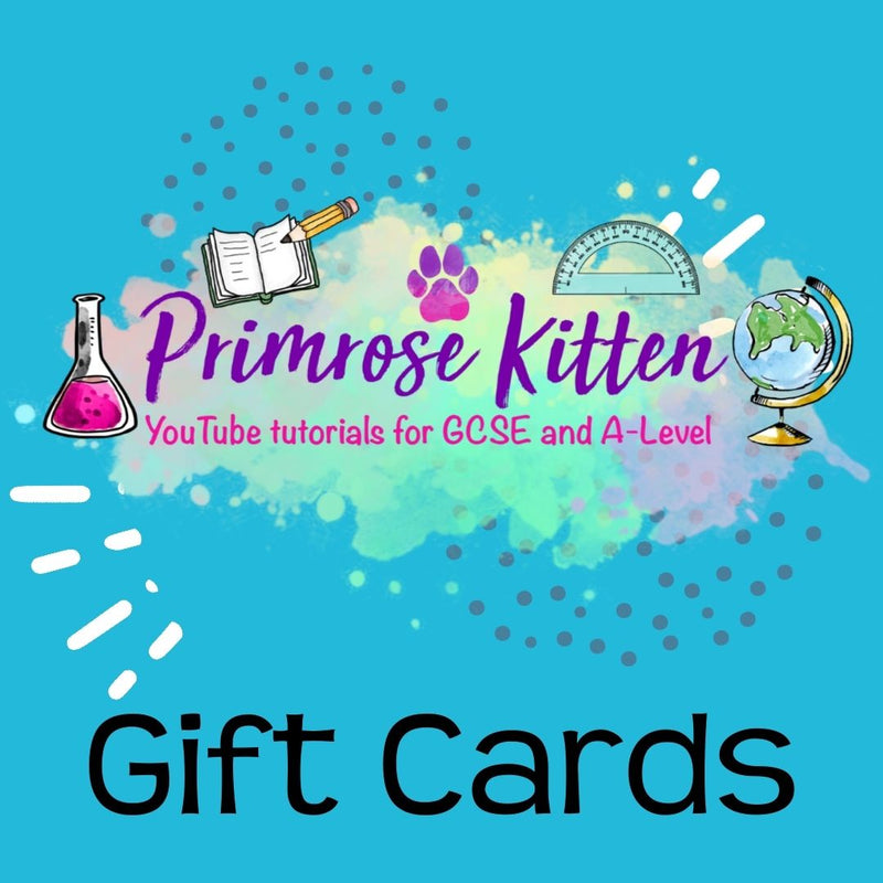 Primrose Kitten Gift Card