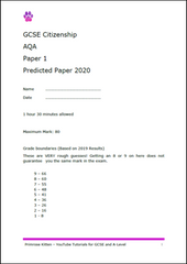 GCSE Citizenship predicted papers