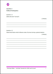 GCSE Citizenship predicted papers