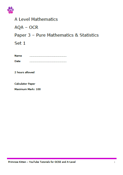 A-Level Maths Discount Bundle