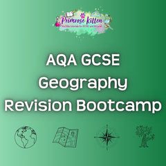 AQA GCSE Geography Revision Bootcamp - Primrose Kitten