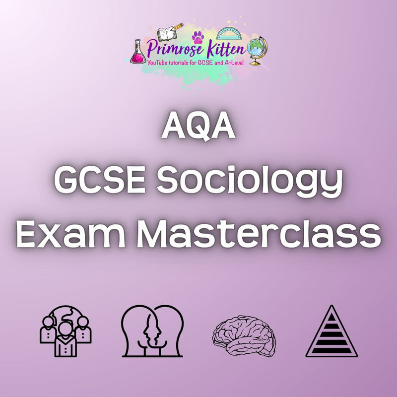 AQA GCSE Sociology Exam Masterclass - Primrose Kitten