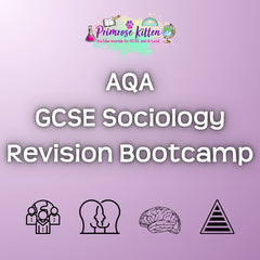 AQA GCSE Sociology Revision Bootcamp - Primrose Kitten