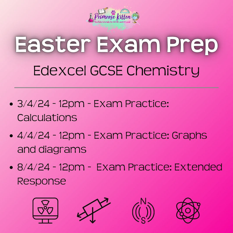 Edexcel GCSE Physics Exam Masterclass - Primrose Kitten