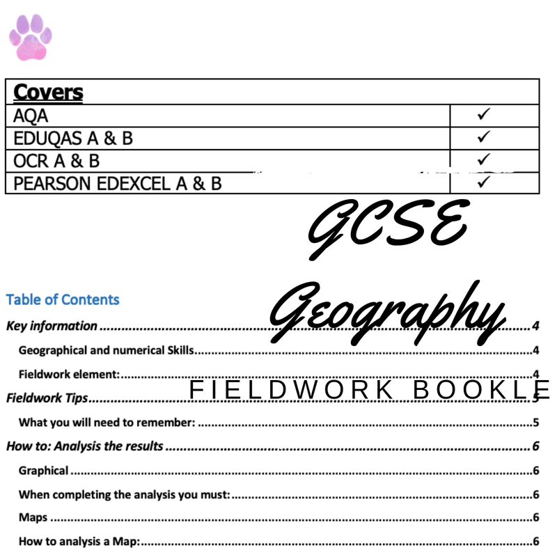 GCSE Geography Fieldwork Guide