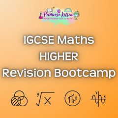 IGCSE Maths (Higher) Revision Bootcamp - Primrose Kitten